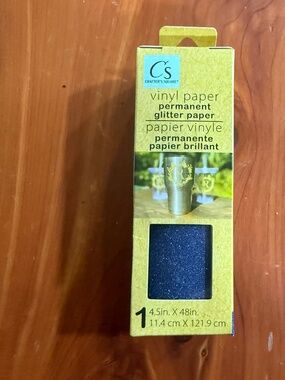 Cricket glitter paper NWT